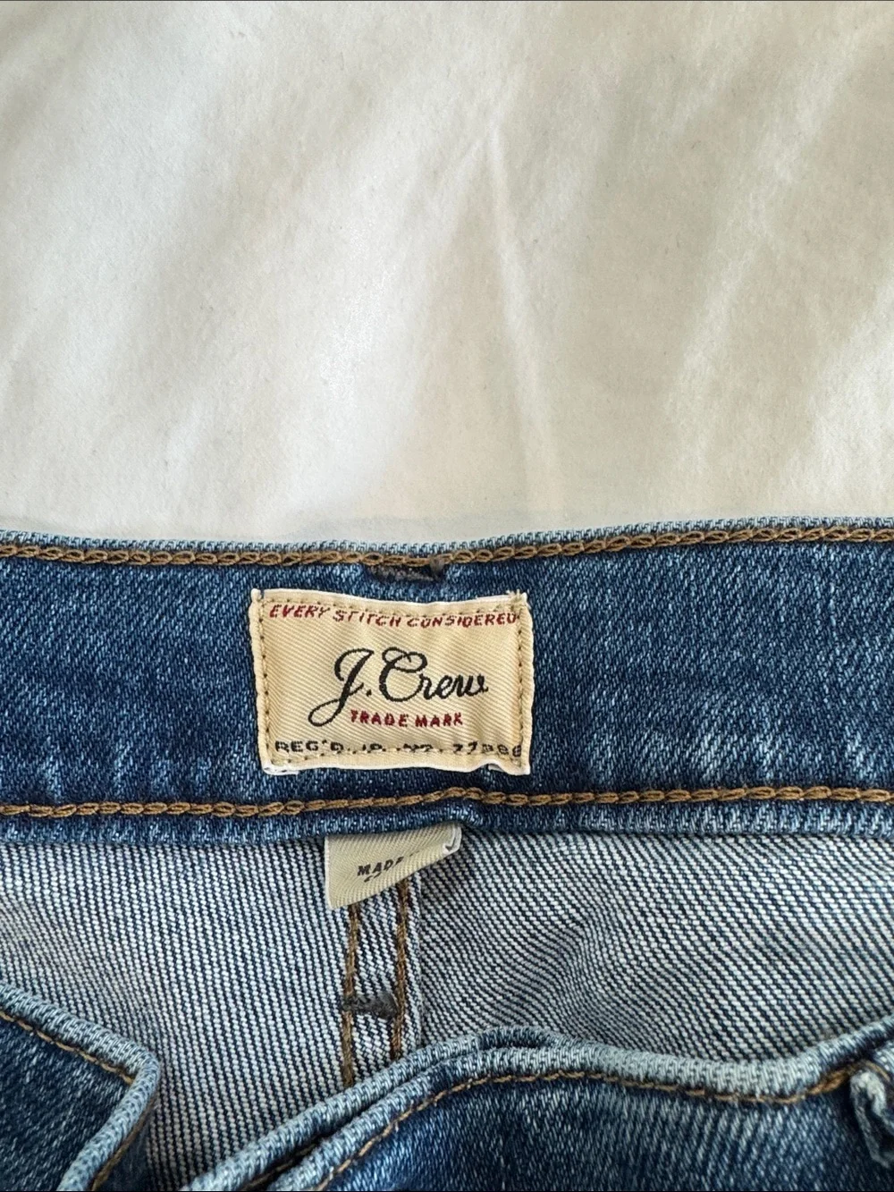 J. Crew slim fit